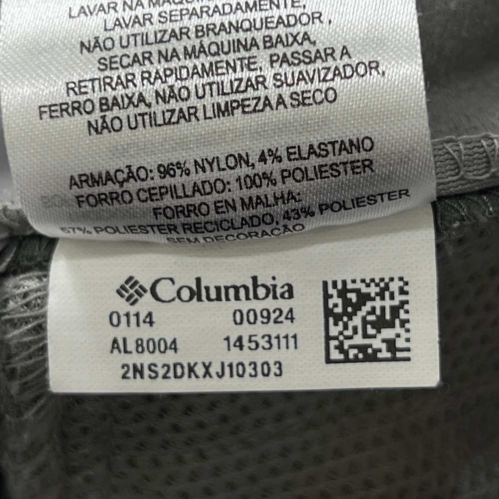 Columbia Saturday Trail Convertible Pants Women's 8 Gray AL8004 Hiking Outdoor - Picture 6 of 10